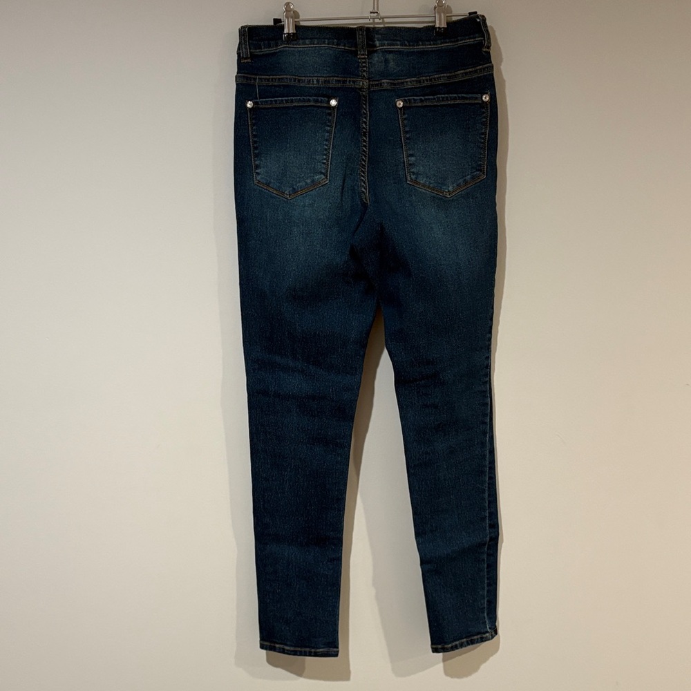 VENUS Dark Wash High Rise Skinny Jeans Women Size 8 - Picture 6 of 7